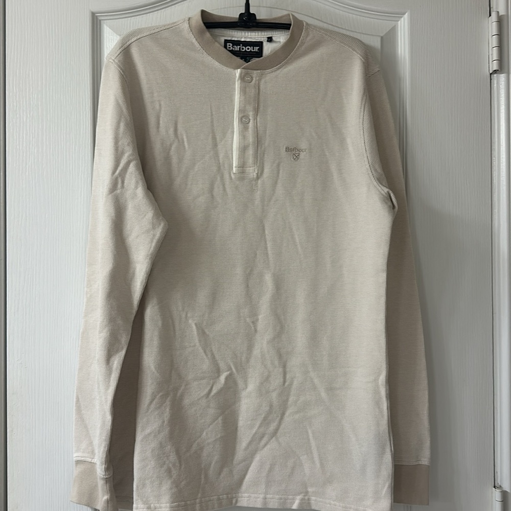 Barbour Dodd Henley Long Sleeve NWT